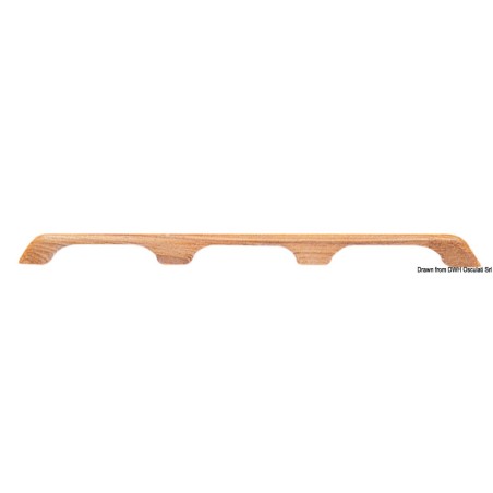 Main courante teck 825 mm | EAN 8033137173745 Ref 71.601.04
