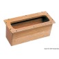 
Boîte encastrer en teck 450x190x190 mm 
