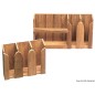 
Range-assiettes teck 490x106x228 mm 
