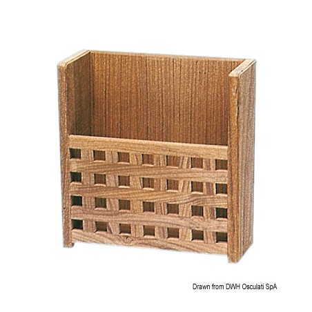 Porte-revues teck 265x110x280 mm | EAN 8033137174063 Ref 71.605.10