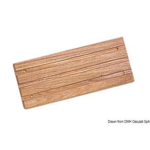 Marche-pied teck 215x82 mm | EAN 8033137174056 Ref 71.605.06
