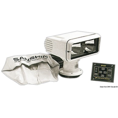 Projecteur pivotant SANSHIN commande électrique| EAN 8033137084058 Ref 13.343.12