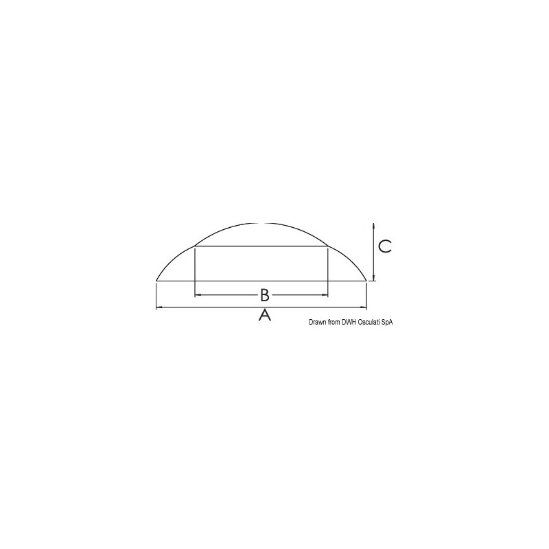 
Plafonnier inox 5" 12V20W 
