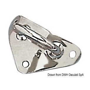 Accastillage de tangon inox| EAN 8033137167072 Ref 60.530.80