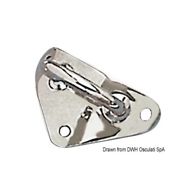 Accastillage de tangon inox| EAN 8033137167072 Ref 60.530.80