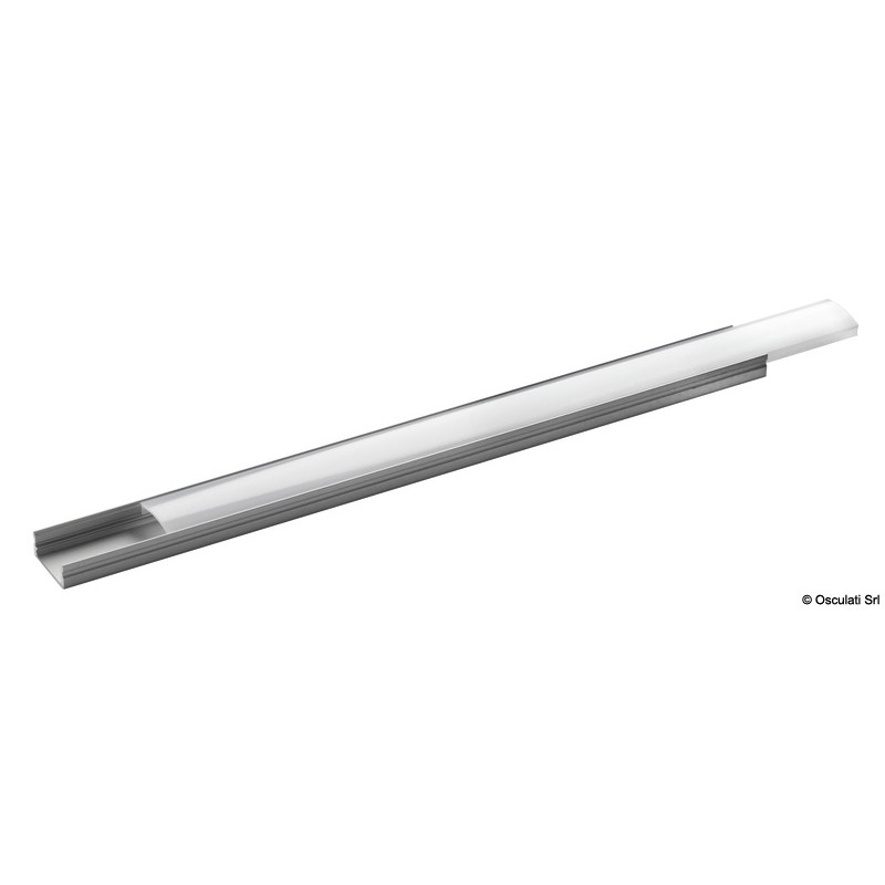 
Profil pour englober barrettes LED 1mt-17,3x8,4mm 
