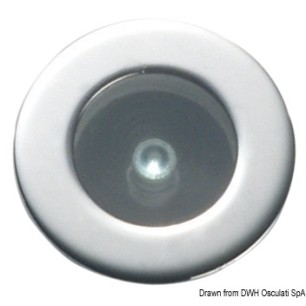 Lumière de courtoisie LED FORESTI E SUARDI Circinus encastrer| EAN 8033137084737 Ref 13.478.01