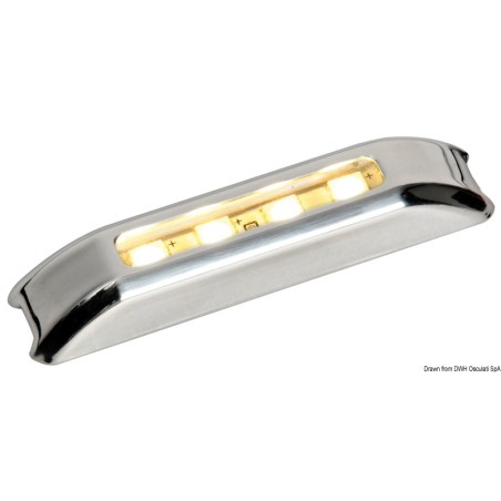 Lumière de courtoisie LED sans encastrement| EAN 8033137054624 Ref 13.428.11