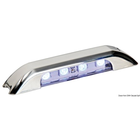 Lumière de courtoisie LED sans encastrement| EAN 8033137054600 Ref 13.428.02
