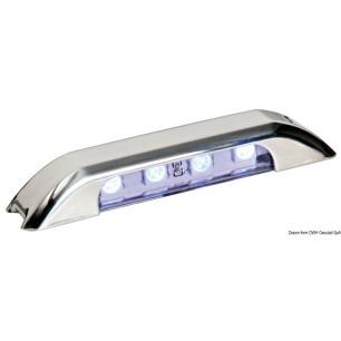 Lumière de courtoisie LED sans encastrement| EAN 8033137054594 Ref 13.428.01