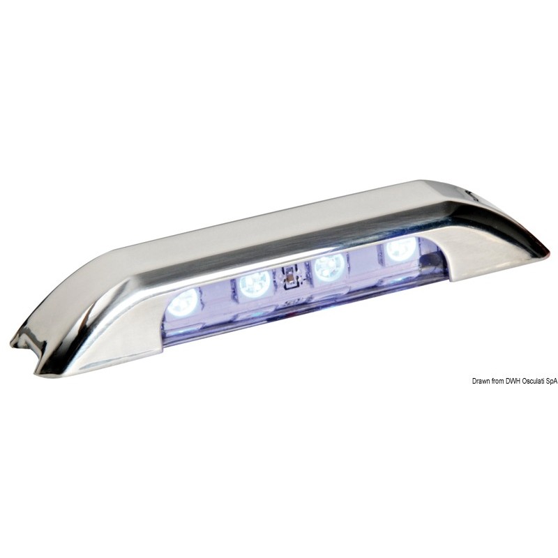 Lumière de courtoisie blanche LED avec façade
Lumière de courtoisie blanche LED avec façade