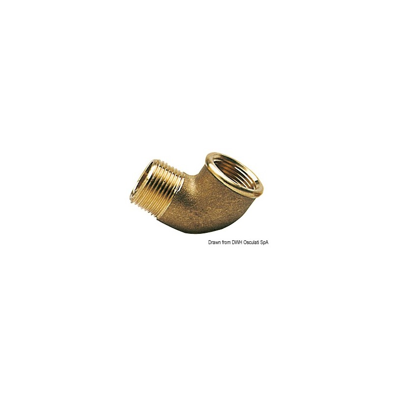 Raccord coudé 90° laiton mâle/femelle 3"
Raccord coudé 90° laiton mâle/femelle 3"
