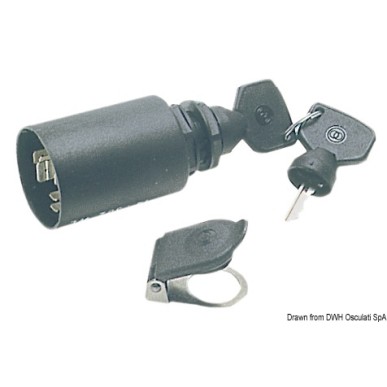 Clé de démarrage étanche IP65| EAN 8033137086045 Ref 14.135.00