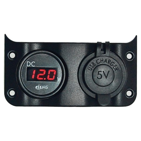 Tableau électrique Wave Design + interrupteurs bascule LED| EAN 8033137054792 Ref 14.104.09