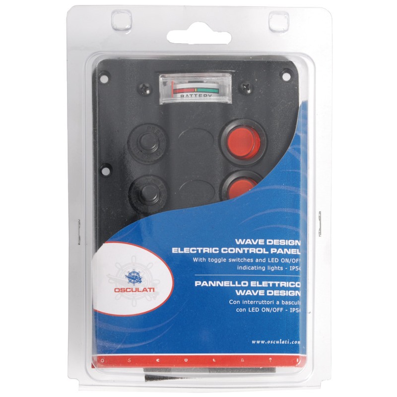 
Tableau électrique Wave 3 + 12V voltmètre 
