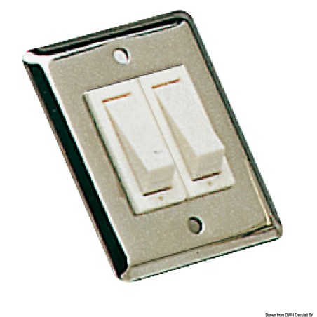 Interrupteur basculant paroi| EAN 8033137001260 Ref 14.101.15