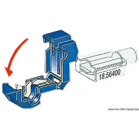 Cosses T perforation d’isolant| EAN 8033137085871 Ref 14.100.97