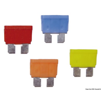 Fusibles fiche standard + LED témoin| EAN 8033137085505 Ref 14.003.15