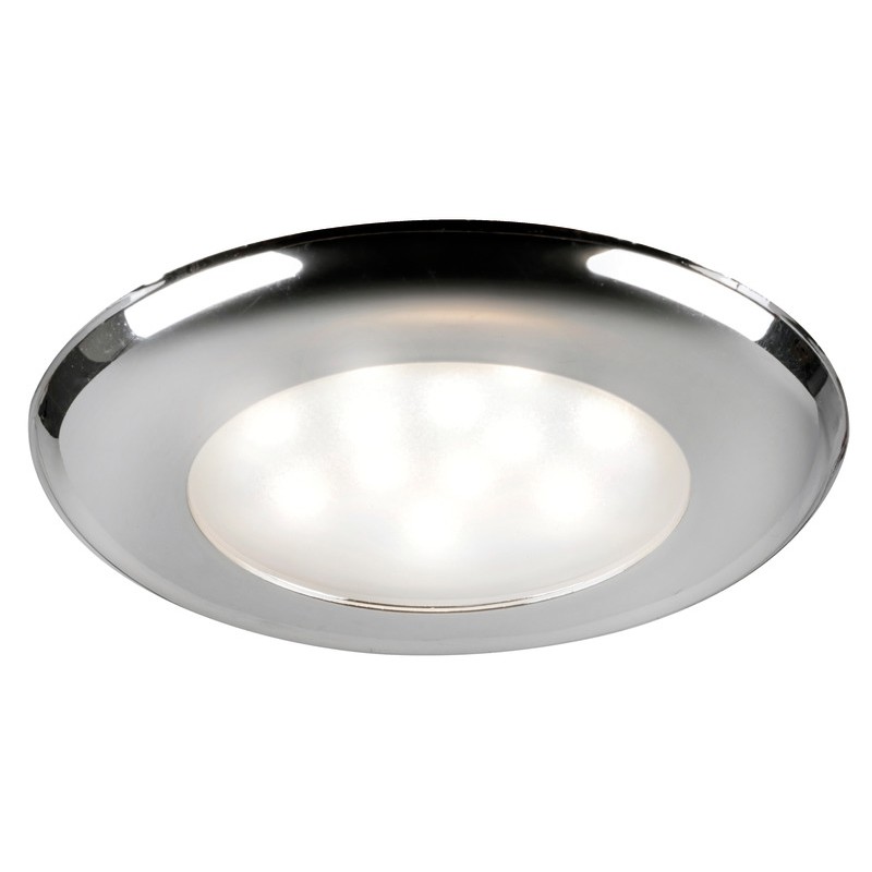 
Plafonnier LED  encastrement SOLE finition chromée 
