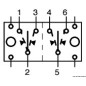 
Interrupteur (ON)-OFF-(ON) 12 V 
