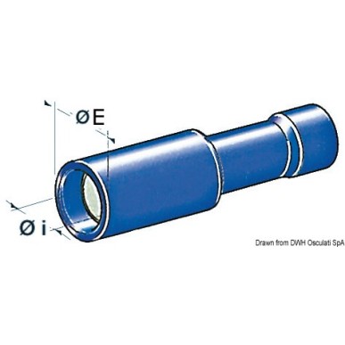 Cosses pré-isolées cylindriques| EAN 8033137086809 Ref 14.186.44