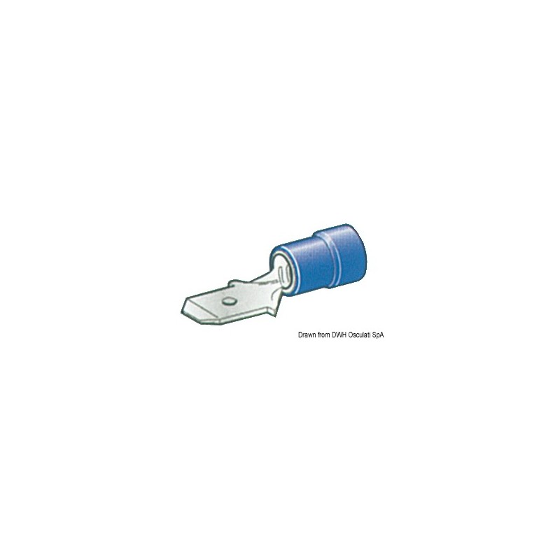 
Cosse Faston pré-isolées mâle 1-2,5 mm² 
