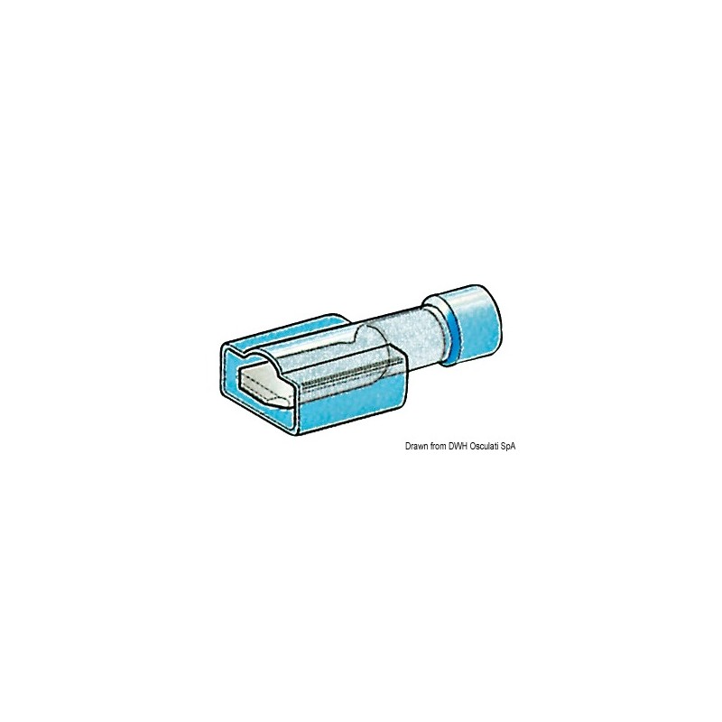 
Cosse Faston pré-isolées mâle 2,5-6 mm² 
