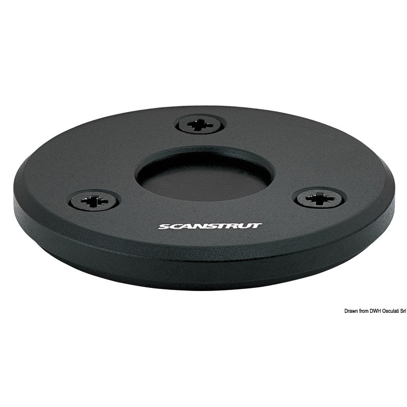 
Presse-étoupe aluminium noir Low Profile Ø 4/9mm 
