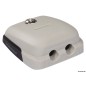 
Presse-etoupe horizontal SCANSTRUT gris  double câble  
