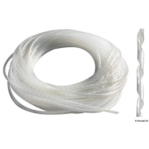 Gaine spiralée polyéthylène blanc câblages Ref 14.140.02