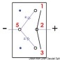
Interrupteur bascule Marina R ON-OFF-ON 2 circuits 
