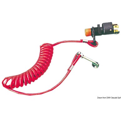 Coupe-circuit automatique/interrupteur de sécurité réglementaire allumage| EAN 8033137001697 Ref 14.204.96
