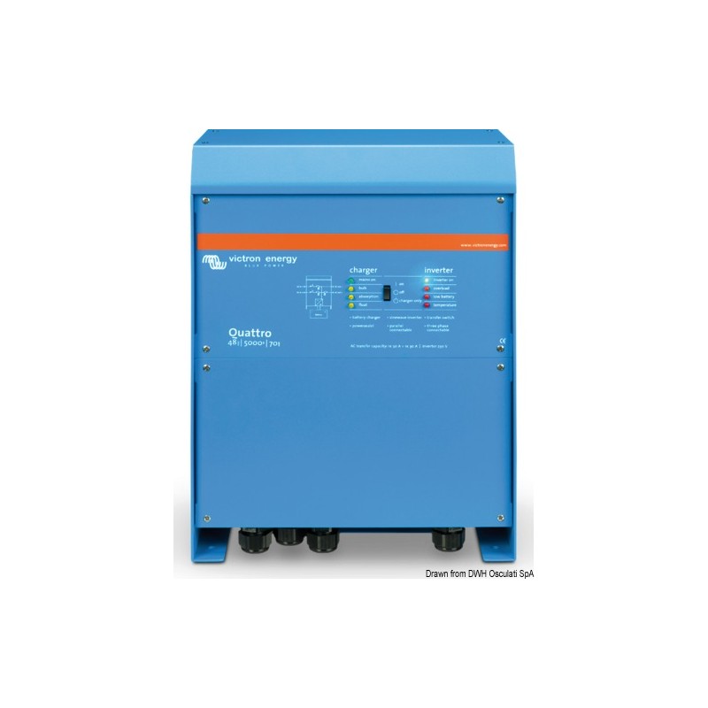 
VICTRON Quattro 12/5000/220-100/100 230V VE.Bus 
