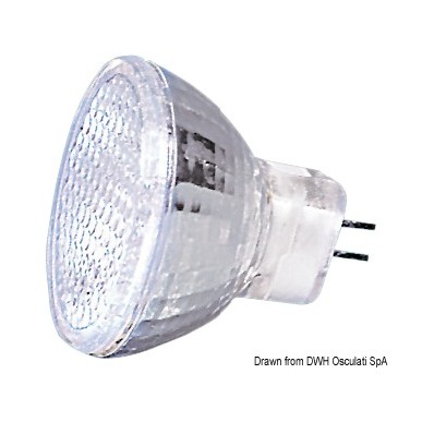 Ampoule halogène réflecteur dichroïque| EAN 8033137047749 Ref 14.258.57