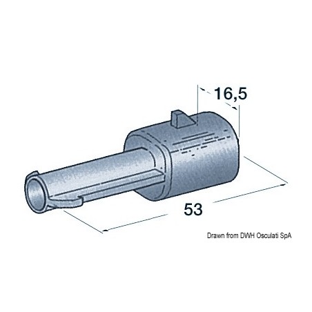 Connecteurs étanches plastique| EAN 8033137089770 Ref 14.235.20