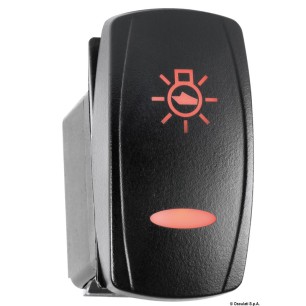 Interrupteurs bascule étanches Marina TOP double LED| EAN 8033137089374 Ref 14.212.04