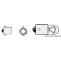 
Petite ampoule  baïonnette 12 V 4 W 
