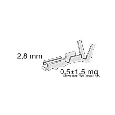 Embrayage femelle laiton| EAN 8033137089831 Ref 14.236.46