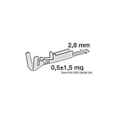 Embrayage mâle laiton| EAN 8033137089824 Ref 14.236.45