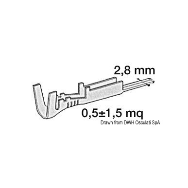 Embrayage mâle laiton| EAN 8033137089824 Ref 14.236.45