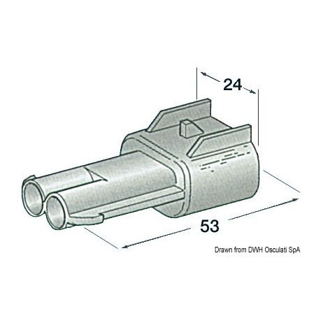 Connecteurs étanches plastique| EAN 8033137089794 Ref 14.235.40