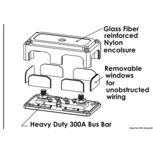 Bornes électriques Bus Bar Heavy Duty| EAN 8033137043109 Ref 14.209.31