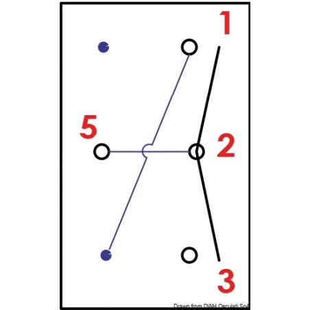 Interrupteur bascule Marina R étanche| EAN 8033137195716 Ref 14.296.07