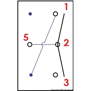 Interrupteur bascule Marina R étanche| EAN 8033137195716 Ref 14.296.07