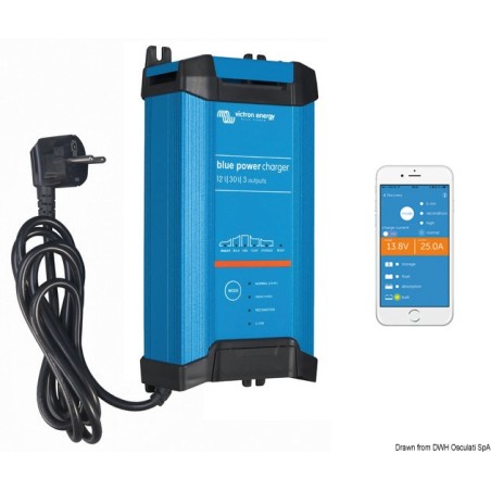 Chargeur batterie VICTRON Bluesmart IP22 + connexion Bluetooth| EAN 8033137090455 Ref 14.272.18