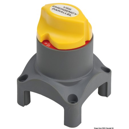 Interrupteur sensible à la tension+ batterie parallèle de secours| EAN 8033137049200 Ref 14.386.10