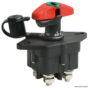 Coupe-batterie 2 pôles LITTELFUSE® + clé| EAN 8033137205569 Ref 14.386.20