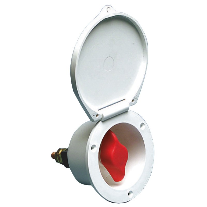 
Coupe-batterie marin Heavy Duty blanc 
