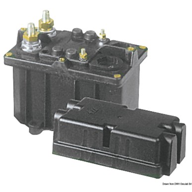Déconnecteur de batterie automatique unipolaire (télérupteur général + alimentation séparée de la bobine) Ref 14.384.24