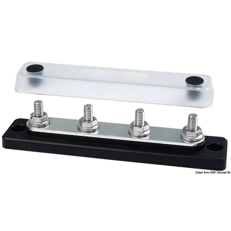 
Borne électrique Heavy-Duty Bus Bar Techno 4x6 
